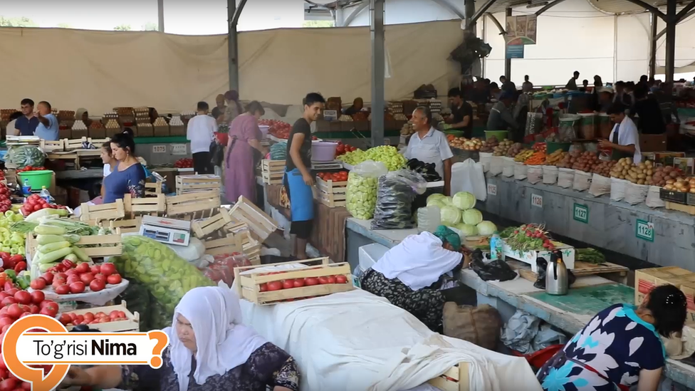 Ташкентский рынок, Узбекистан