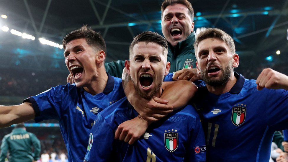 Italy celebrate