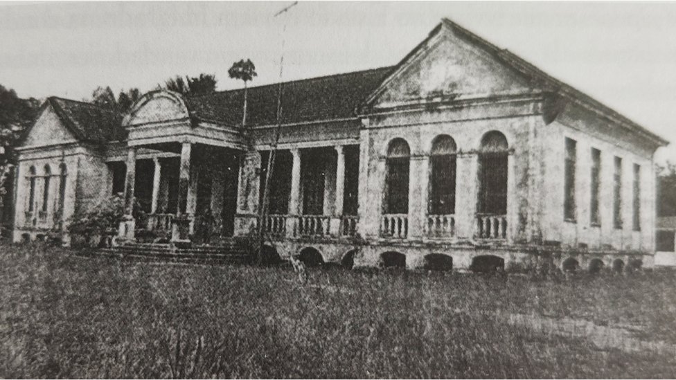 Casa que formó parte del campo de concentración de Tomé-Açu