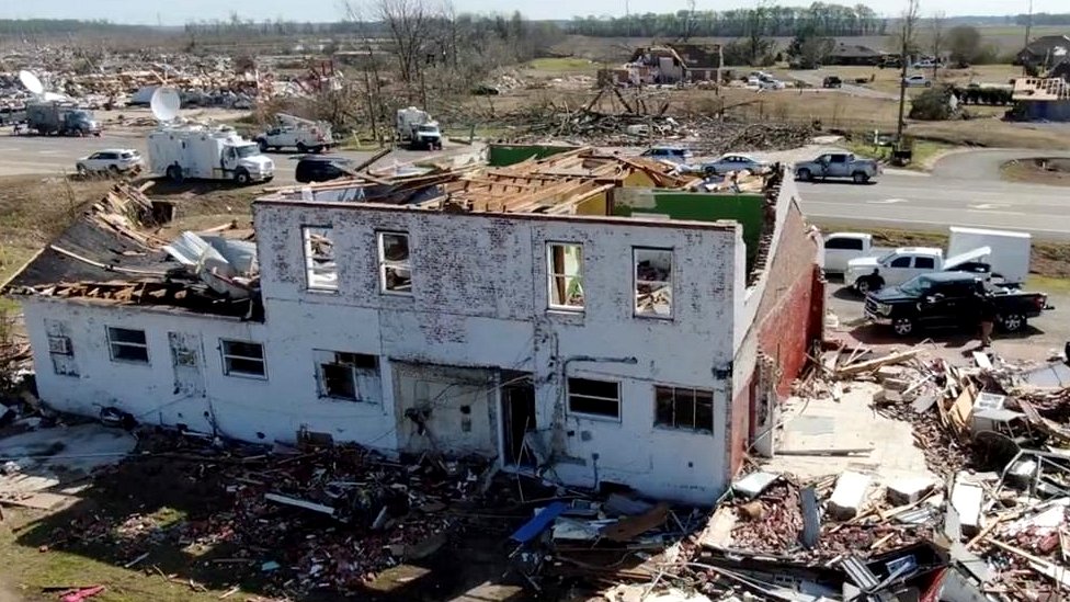 More storms feared after Mississippi tornado