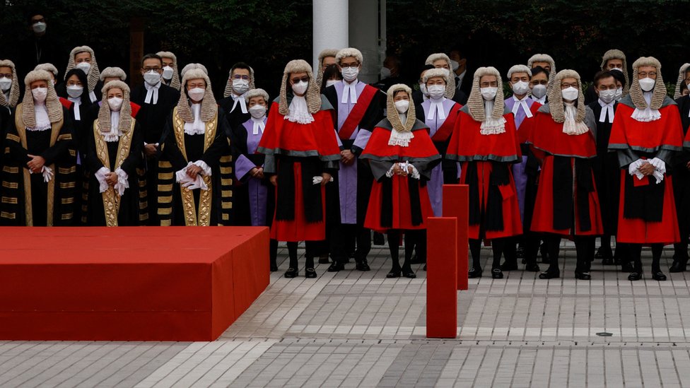 中國香港特區法官出席法律年度開啟典禮（16/1/2023）