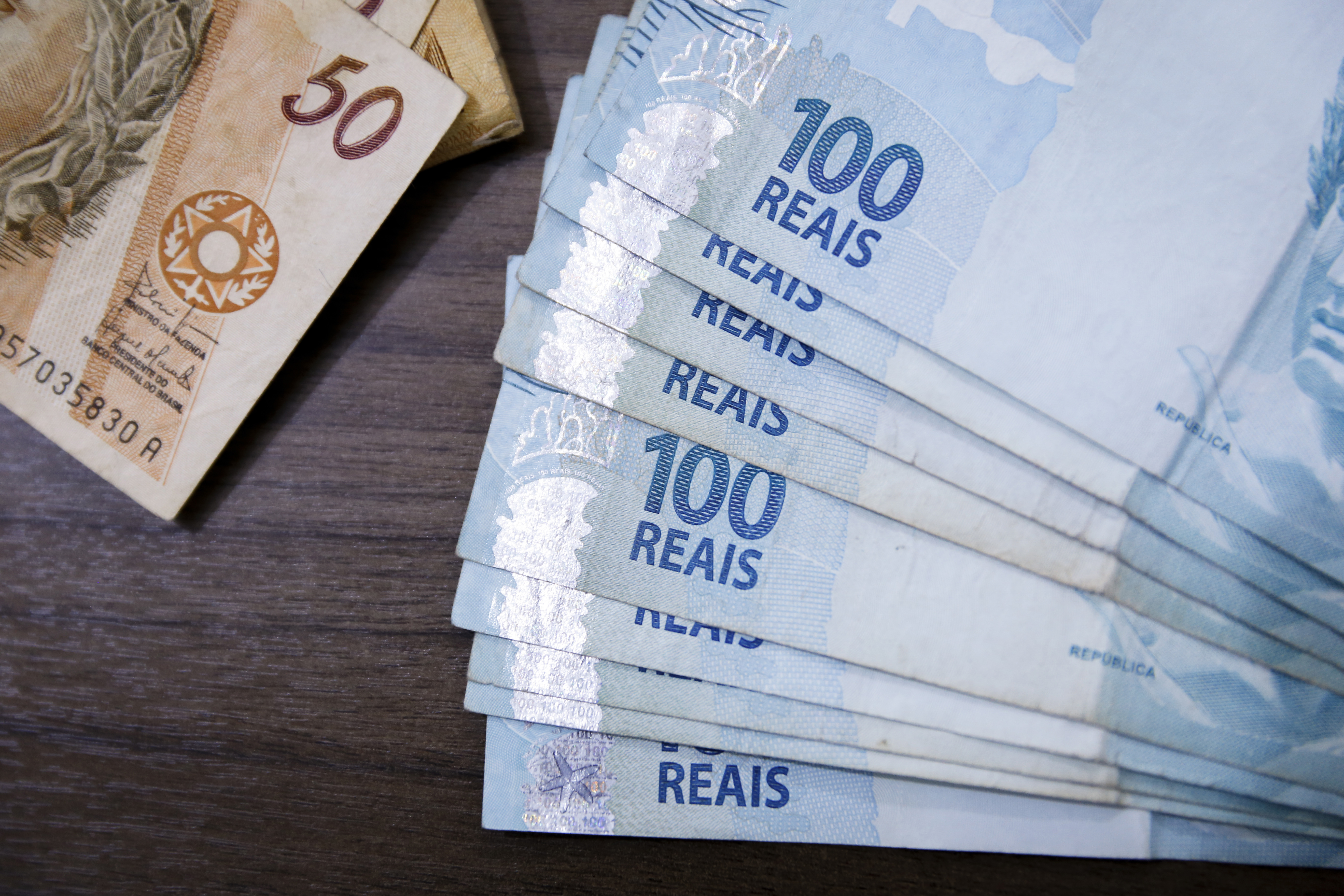 Billetes de la moneda brasileña, el real