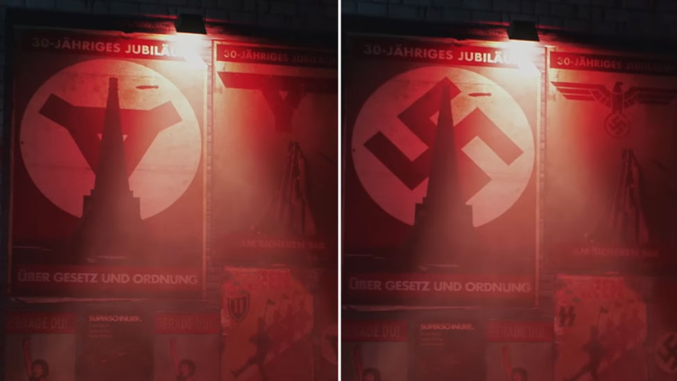 Germany Lifts Total Ban On Nazi Symbols In Video Games Bbc News - when the eu bans memes so you remake them in roblox it aint