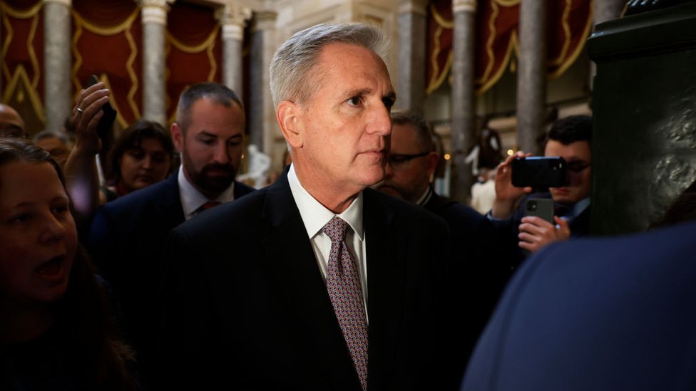 Republican Matt Gaetz files historic bid to oust Speaker Kevin McCarthy