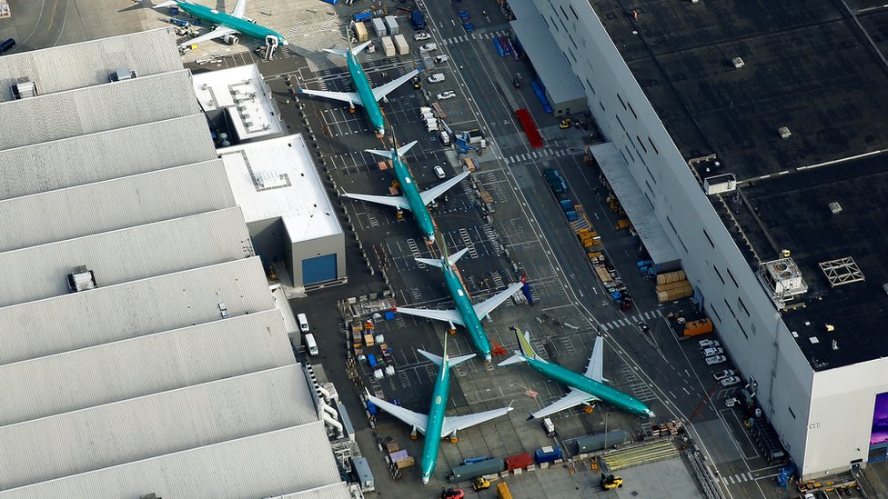 Самолет Boeing 737 Max