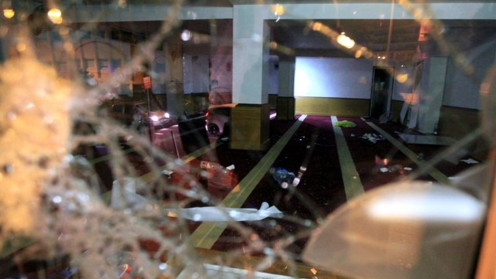 Разрушенный мусульманский молитвенный зал в Аяччо, Корсика. Фото: 25 декабря 2015 г.