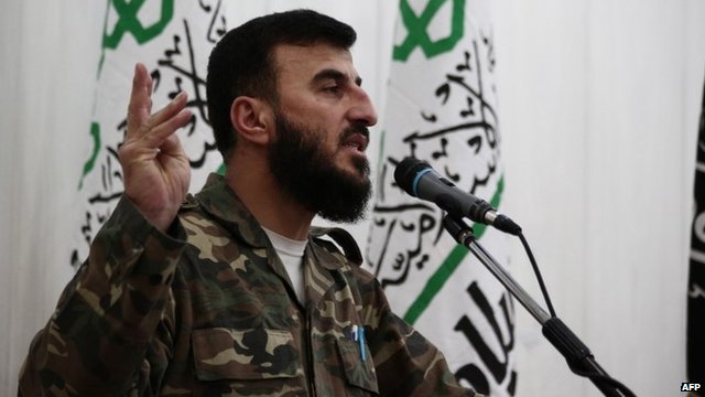 Zahran Alloush, the leader of Jaysh al-Islam