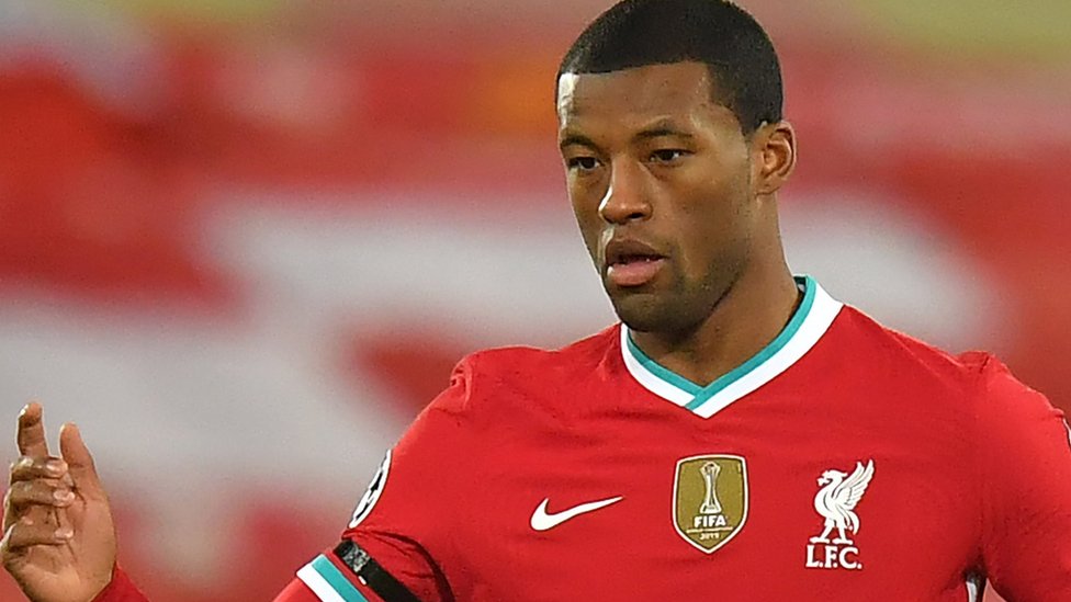 Kiungo wa kati wa Liverpool Georginio Wijnaldum