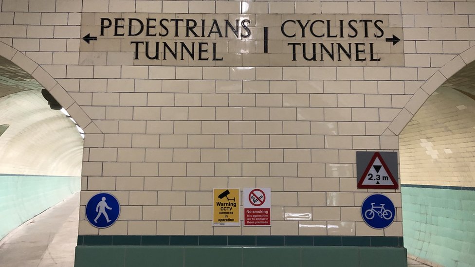 Тоннель для пешеходов и велосипедистов