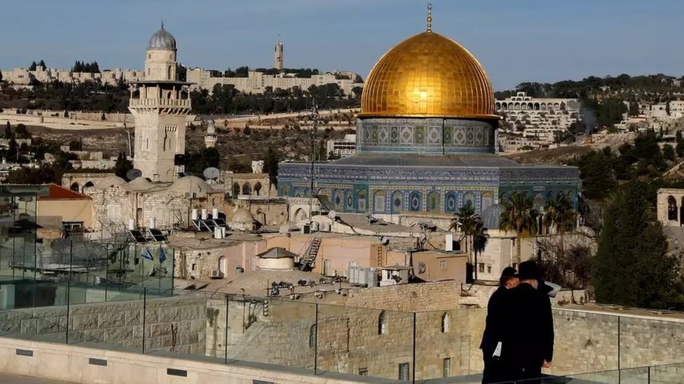 Localizada na parte antiga de Jerusalém, o Domo da Rocha é uma construção sagrada para o islã