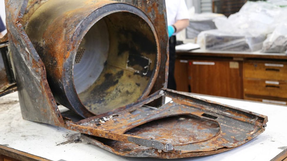 Поврежденный пожаром прибор был исследован в специализированной лаборатории.