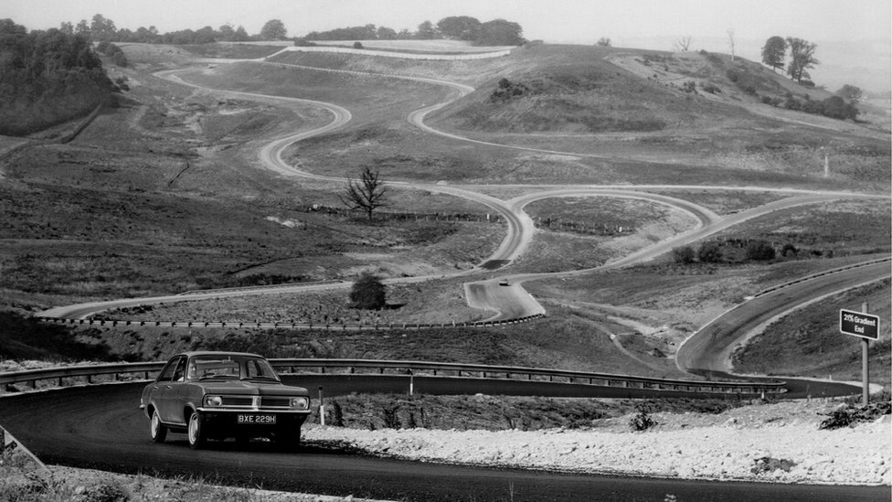 Трасса Миллбрука в 1960-х