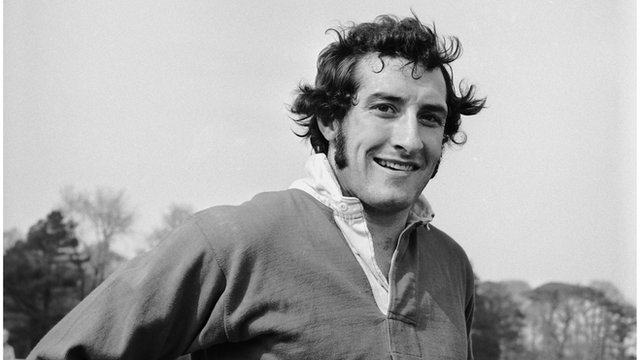 Gareth Edwards in training camp with 1971 British & Irish Lions