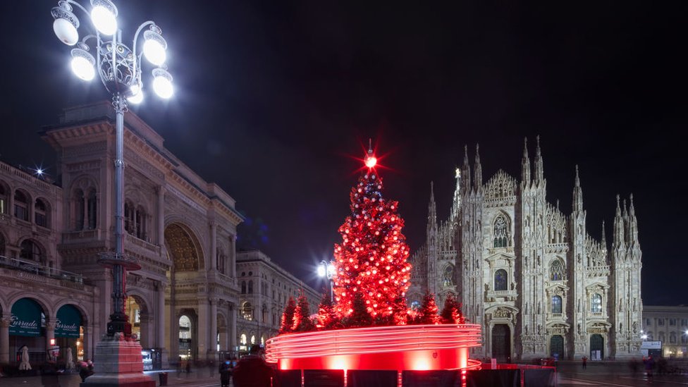 Plaza del Duomo, Milán