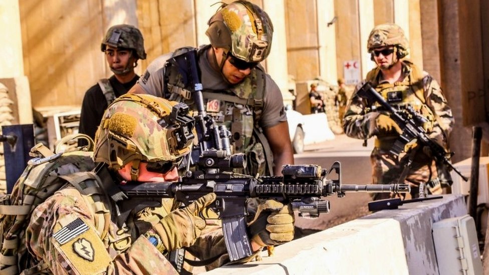 Солдаты США в Ираке