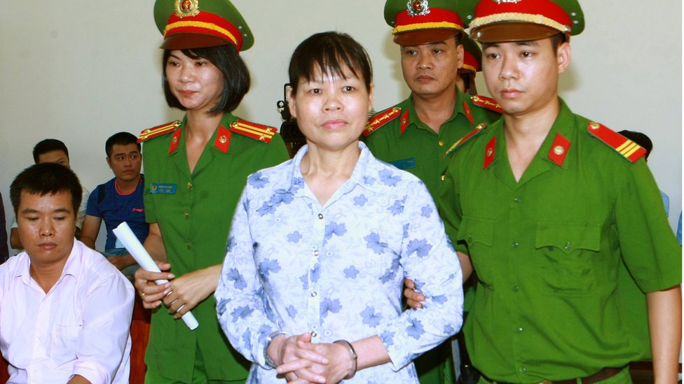 Vụ bà Cấn Thị Thêu: 'Gia đình không hy vọng vào kháng cáo' - BBC News Tiếng Việt