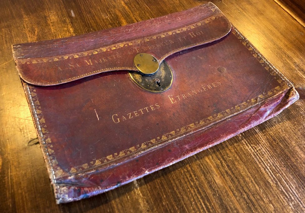 Briefcase belonging to Napoleon