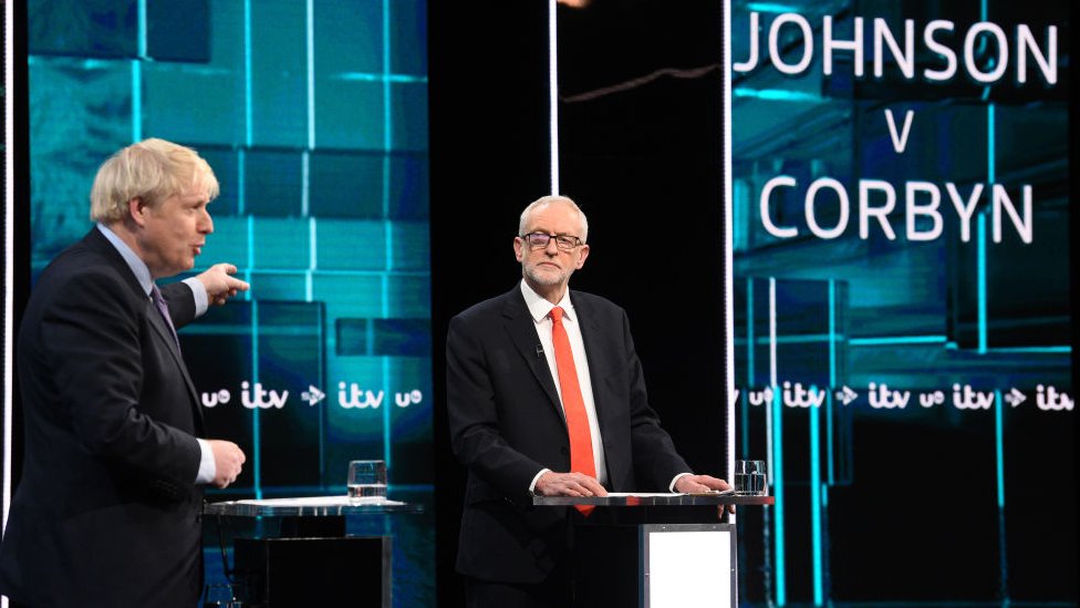 Johnson ve Corbyn