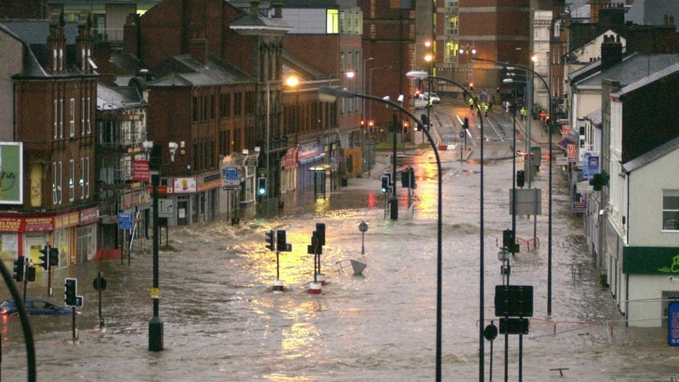 Наводнение в Шеффилде