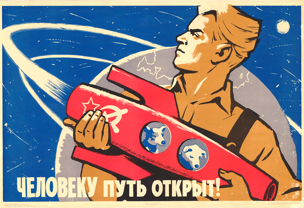 Posters Of The Golden Age Of Soviet Cosmonauts Bbc News