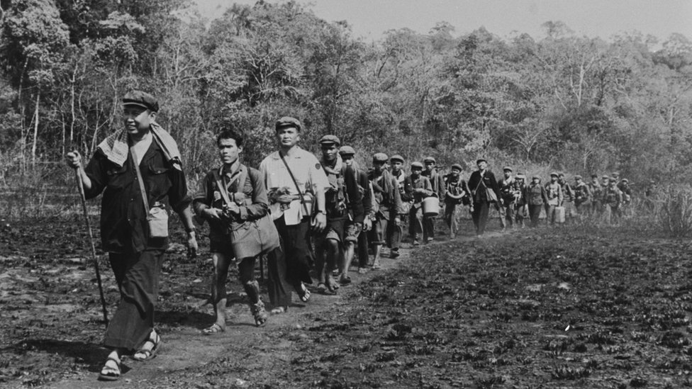 Pot Pot And Cambodian Army In Cambodia In May, 1979