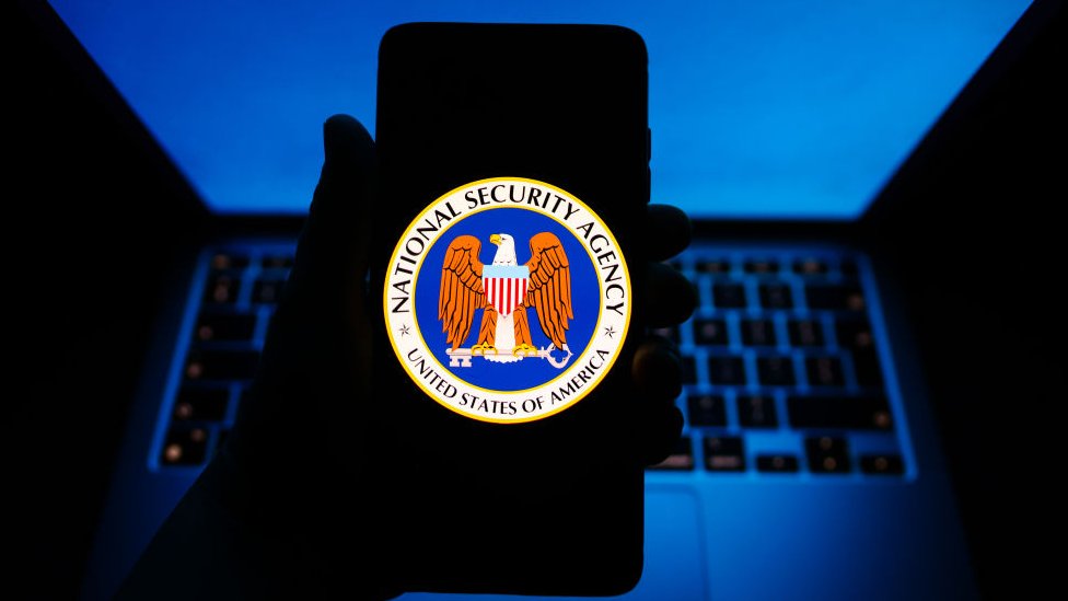 El logo de la Agencia de Seguridad Nacional de Estados Unidos