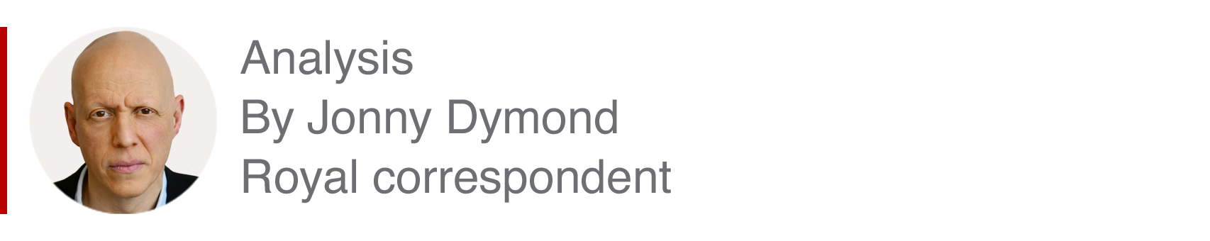 Analysis box by Jonny Dymond, royal correspondent
