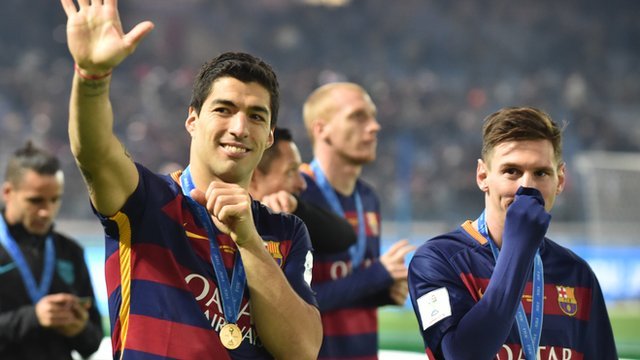 Messi & Suarez score as Barca win Club World Cup