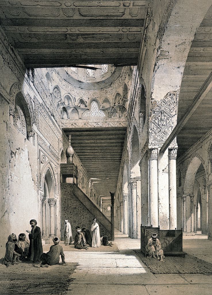 لوحة لمسجد أحمد ابن طولون