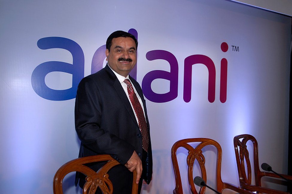 Gautam Adani, Chairman of the Adani Group during a press conference at a press conference in Mumbai to unveil the companys new global corporate brand identity and logo on February 23, 2012 in Mumbai, India.