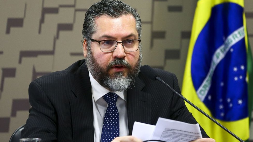 Ernesto Araújo, ministro das relações exteriores