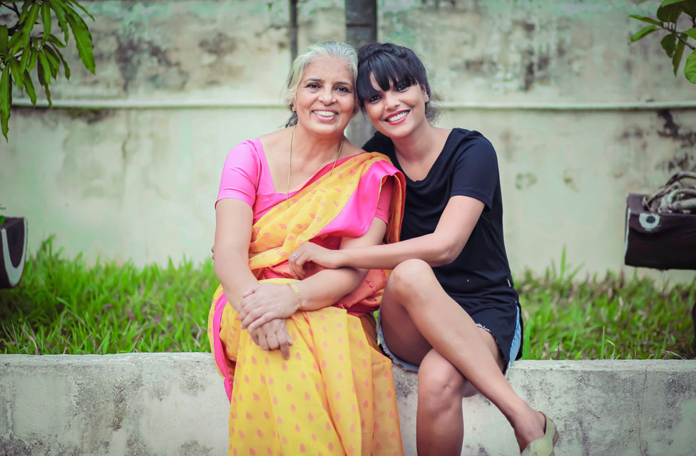 Rajini Chandy with photographer Athira Joy