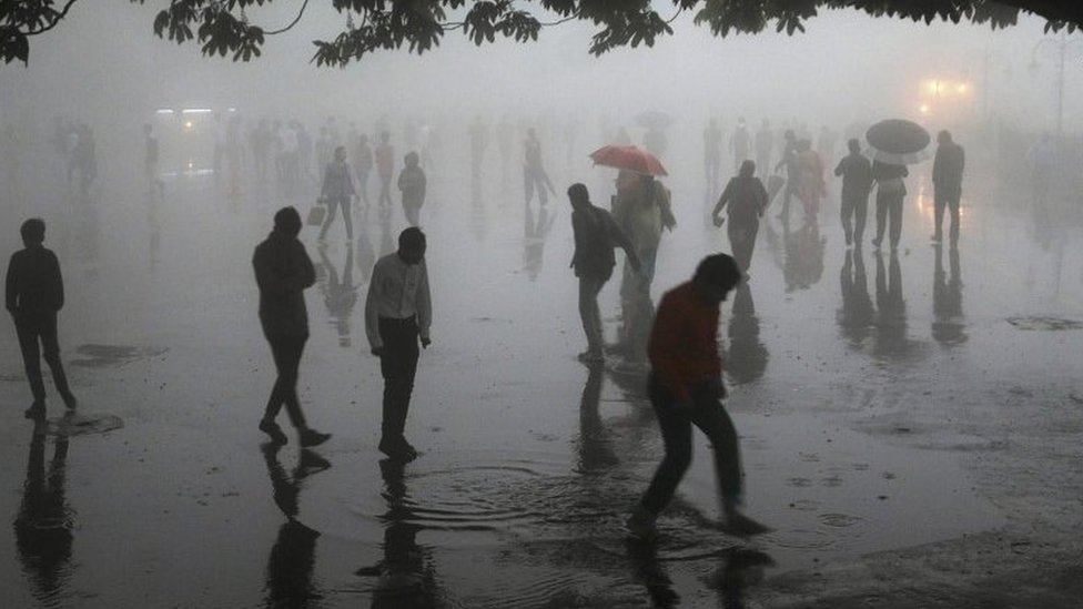 أمطار غزيرة في ولاية أوتار براديش