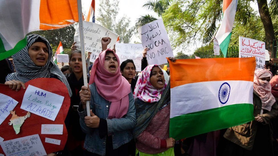 مظاهرات في الهند احتجاجا على قانون مناهض للمسلمين