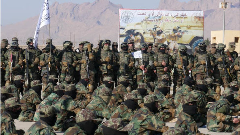 مجندون في قوات أمن حركة طالبان