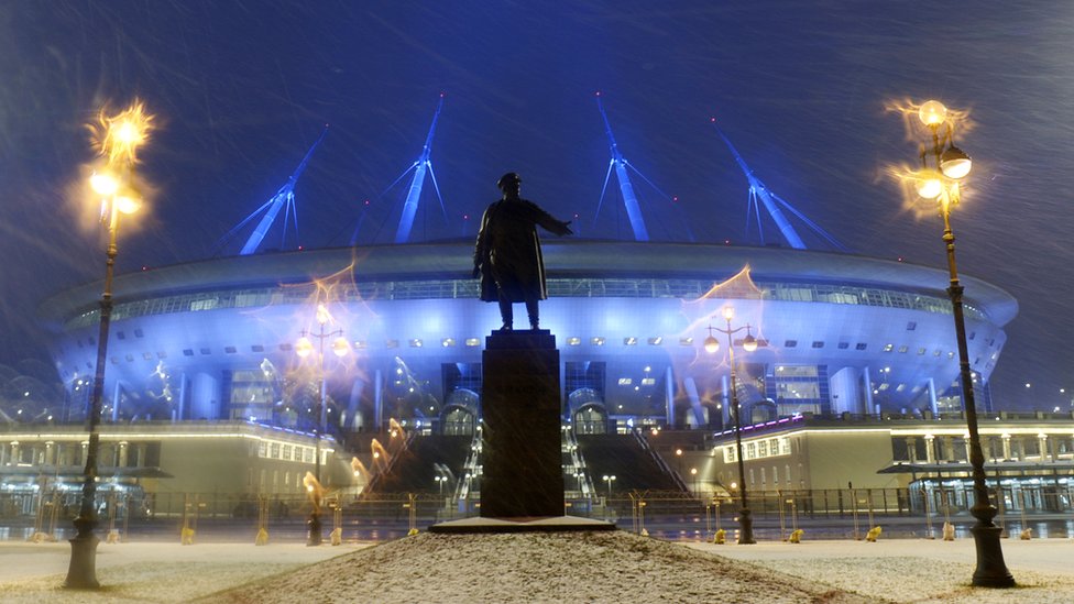 Стадион «Зенит Арена» в Санкт-Петербурге