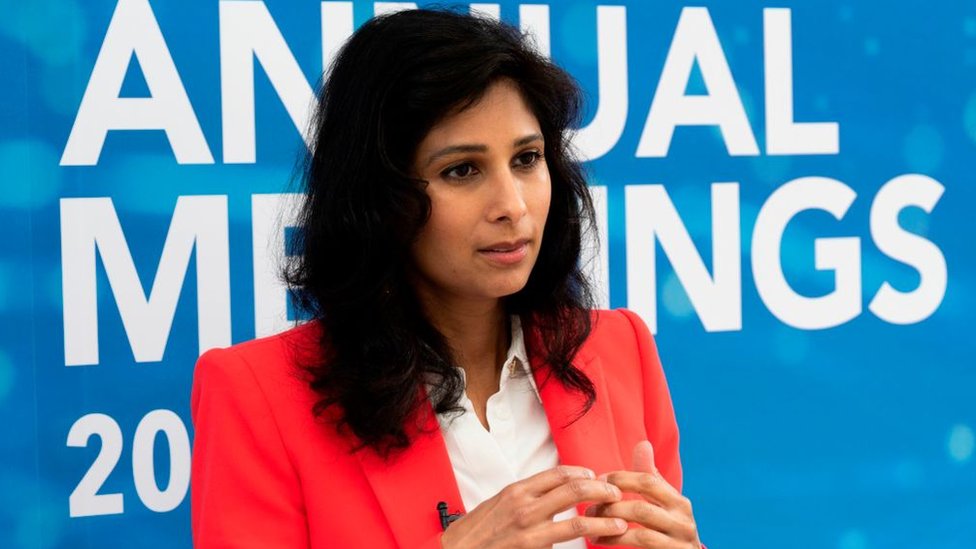 economista jefe del FMI Gita Gopinath