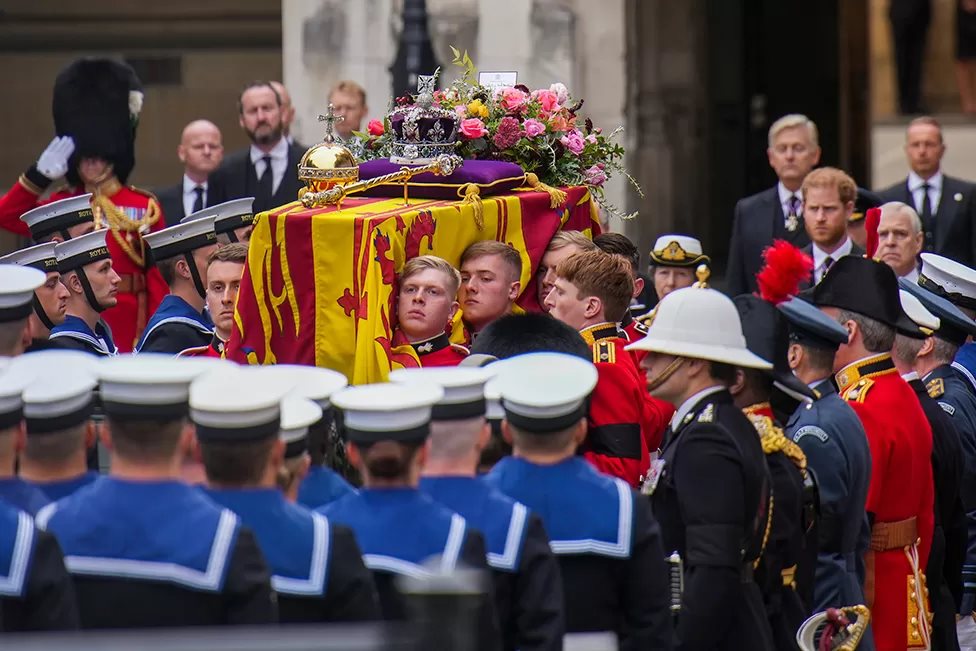 Peti jenazah Ratu Elizabeth II