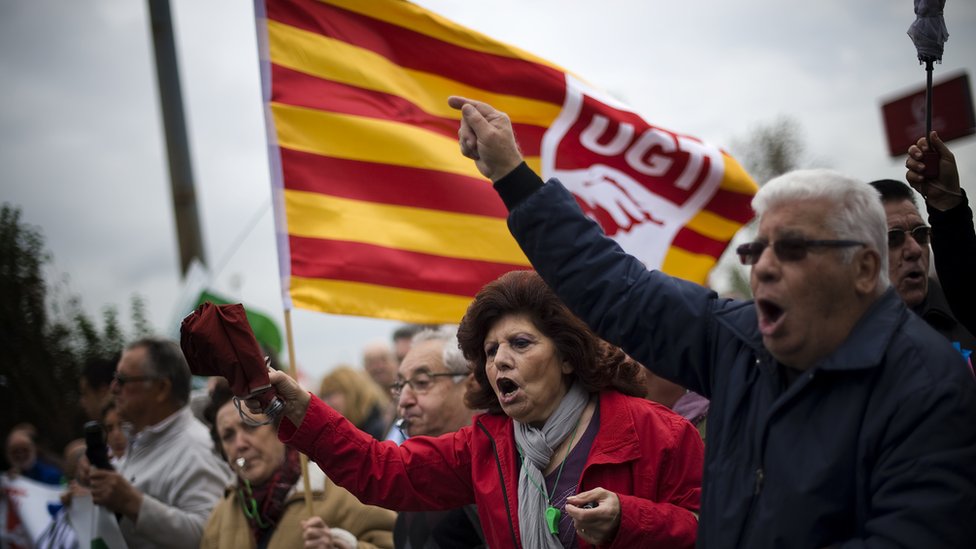 İspanya'da Öfkeliler hareketi daha sonra Podemos partisine dönüştü