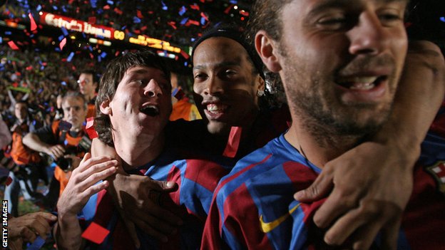 Ronaldinho ve Messi