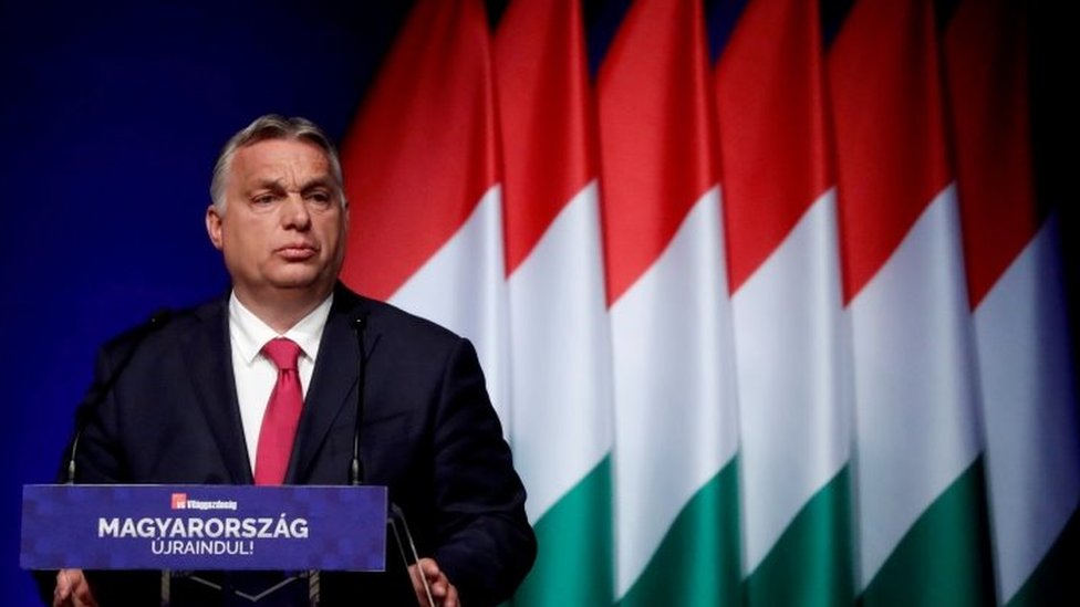 Líder populista húngaro Viktor Orban