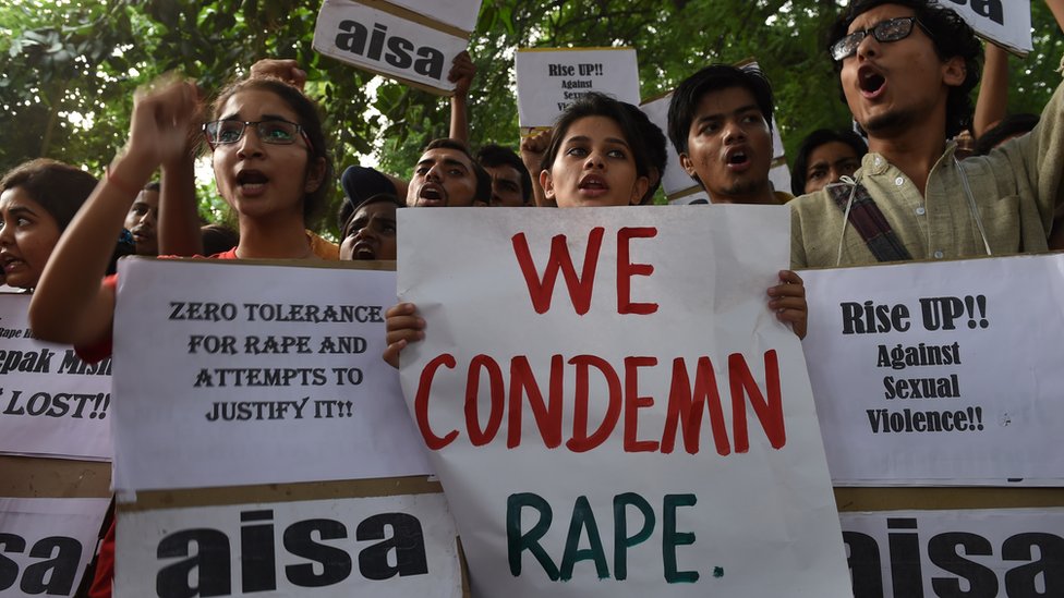 Real Rape Desiporn - India girl 'raped by teachers' critical after abortion - BBC News