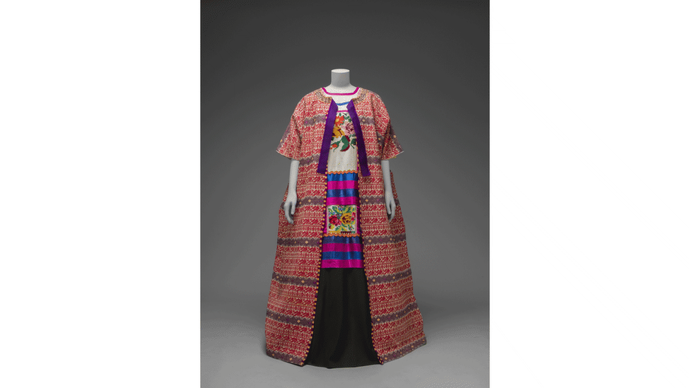 Vestido guatemalteco de Frida
