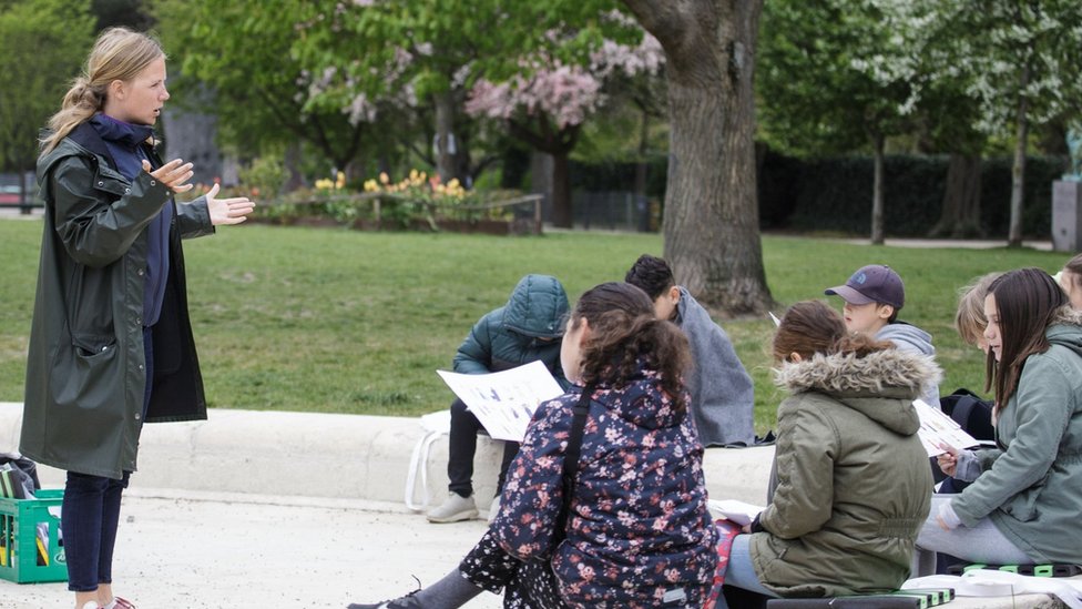Estudiantes en Dinamarca