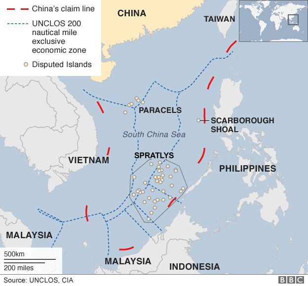 peta negara china