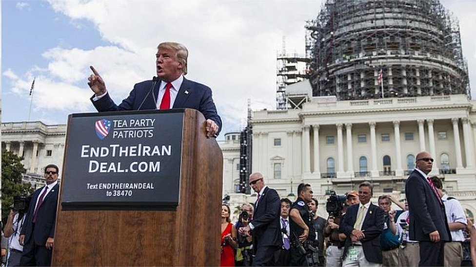 Donald Trump in Washington, 9 Sep 2015
