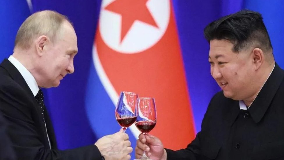 Vladimir Putin i Kim Džong Un