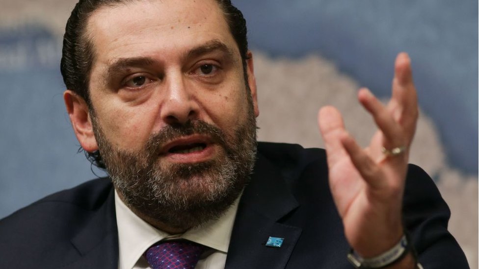 رئيس الحكومة اللبنانية سعد الحريري
