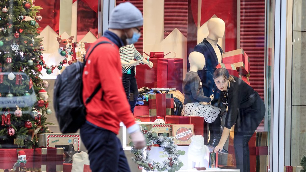 Compras navideñas en Londres