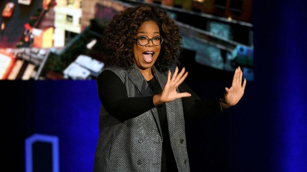 Oprah Winfrey, presentadora de TV estadounidense